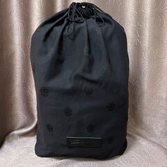 CHROME HEARTS クロムハーツ 7TH GRADE マルチセメタリークロスパッチ付き レザーリュック バックパック ブラック マルチの画像