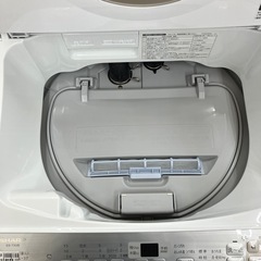 SHARP 2018年製 縦型洗濯乾燥機　5.5kg ES-TX5Bの画像