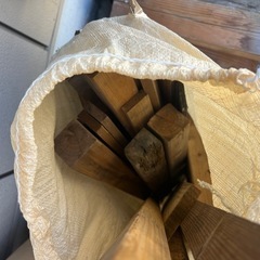 薪用木材3袋の画像