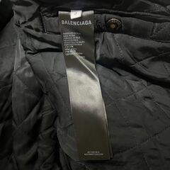 BALENCIAGA UNITY DESTROYED BOMBER JACKETの画像