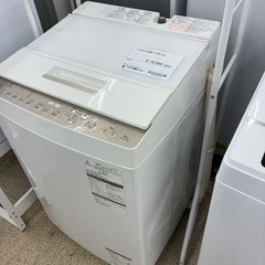 リユースのサカイ東金店　TOSHIBA 洗濯機　19年製　8.0kg TJ14059の画像