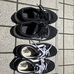 中古品adidas靴・vans靴の画像