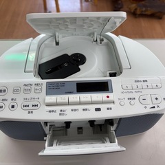 ☆ドリーム荒牧店☆☆ジモティー割引有☆ CDラジカセ/ﾄｳｼﾊﾞ/TY-CDS7/2021の画像