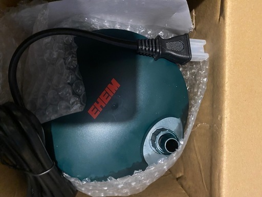 エーハイム EF-500 50Hz モーターヘッド フィルターケース　Oリングのみ。 サブフィルター用で本体のみです。