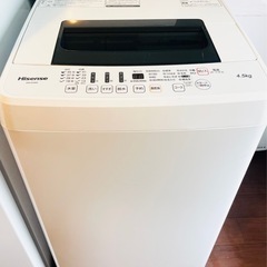 夏☀️の新生活✨単身向け必須家電セット✨ハイセンス冷蔵庫と洗濯機セット✨の画像