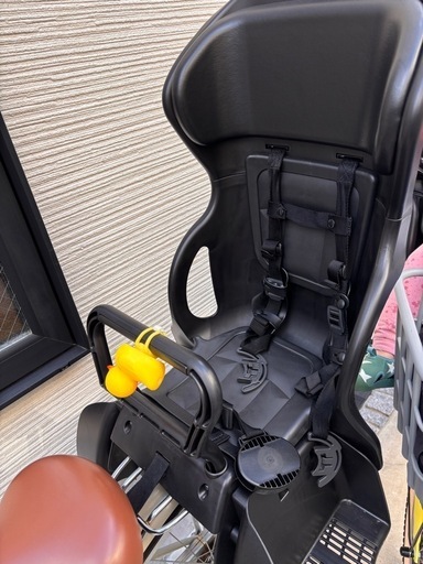 自転車（電動ではありません）+後ろ子供乗せシート付