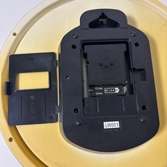 CASIO waveceptor 掛け時計 LW601 カシオ 電波時計 壁掛け時計 シルバー アナログ mw0553の画像