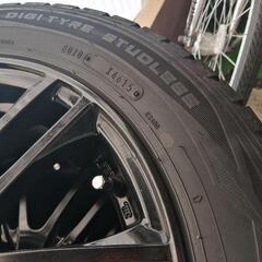 スタッドレスタイヤ履き潰し自家塗装175 65 15の画像