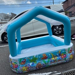 INTEX サンシェードプールの画像