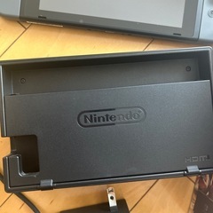 Switch グレー　本体の画像