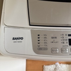 SANYO 全自動洗濯機の画像