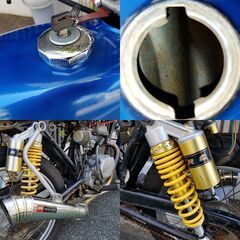 ★HONDA CB50 エンジン始動確認済み 社外部品多数《倉庫整理》要整備車輌としての出品です★東京/大田区【下取OK】の画像