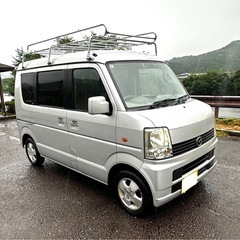 マツダ スクラムワゴン DG64W ルーフラック付き 車検有効期間R9/4/30の画像