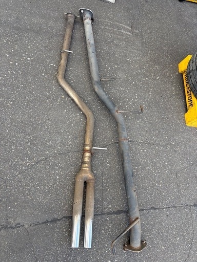 アルファード スリーキャッツマフラーと中間