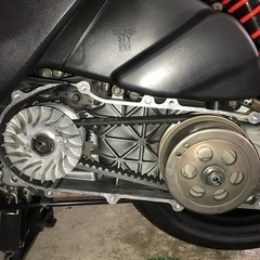 シグナスxsr純正ドライブプーリーの画像