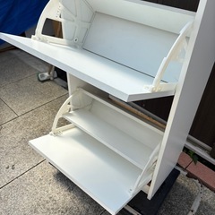 IKEA イケア シューズボックス2段  の画像