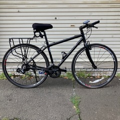 GIOS ジオス MISTRAL クロスバイク パーツ取り ブラック 自転車の画像