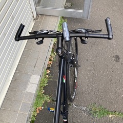 GIOS ジオス MISTRAL クロスバイク パーツ取り ブラック 自転車の画像