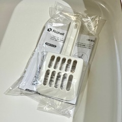 美品 猫トイレ コンパクト 固まる猫砂用 ネコ トイレ ペット用品の画像