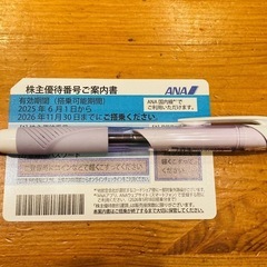 ANA株主優待券①