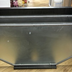0496 init 2段 ガラス板テレビ台 幅90cm 高さ45cm 奥行45cmの画像