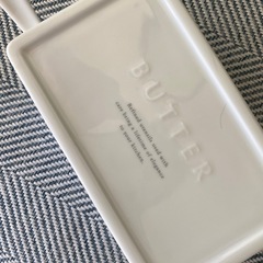 陶器製　バターケースの画像