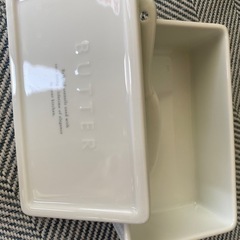 陶器製　バターケースの画像