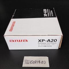 aiwa xp-a20 ポータブルcdプレーヤーの画像
