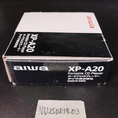 aiwa xp-a20 ポータブルcdプレーヤーの画像