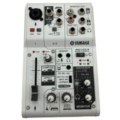 186000 現状品 YAMAHA ヤマハ YAMAHA オーディオインターフェース AG03  [250523HM270125]の画像