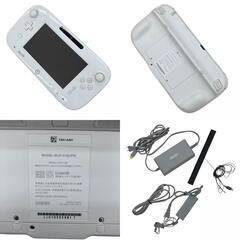 186000 現状品 任天堂 ／ Nintendo ニンテンドー すぐに遊べるファミリープレミアムセット+Wii Fit U ホワイト 32GB WUP-101  [250603HM080038]の画像