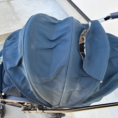 Aprica ラクーナクッション ベビーカー ネイビー AB型 アップリカの画像