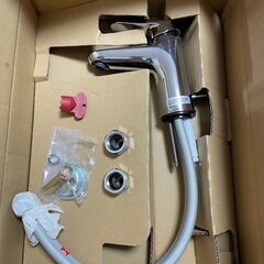 【未使用】TOTO シングル混合水栓 TLS04302JA｜エコ・ワンプッシュ機能付き！6,000円の画像