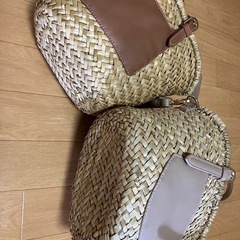 しまむらかごバッグの画像