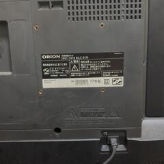 【問い合わせあり】ORION24型TV　ジャンク品の画像