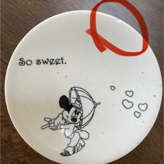 ディズニー　ミッキー＆ミニーの食器の画像