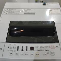 配送可【ハイセンス】4.5K洗濯機★2020年製　分解クリーニング済み/6ヶ月保証付き【管理番号12108】佐の画像