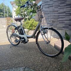 🎀😉未登録・綺麗な、バッテリー新しいブリジストン・電動アシスト自転車（配達対応可能¥200円〜)の画像