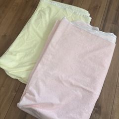 未使用です★防水シーツ 黄色の画像