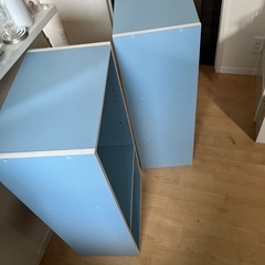 カラーボックス２個の画像