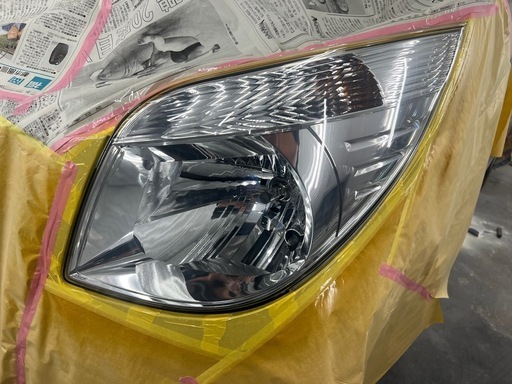 ヘッドライトリペア