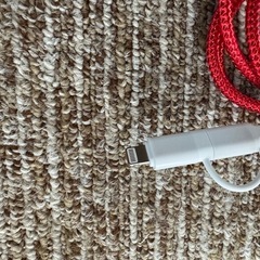 iPhone 充電コードの画像