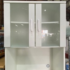 今週の激安‼️目玉商品💰🔶スリム食器棚ホワイト🔶8/22より販売‼️1点限り早い者勝ちの画像