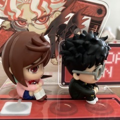 ダンダダン　ガチャポン　オカルン＆桃の画像