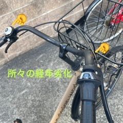 【取引中】6段変速　シティーサイクル　自転車 　の画像