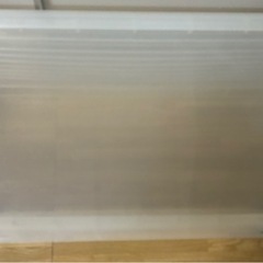 コロコロ付収納ボックス　40×74×32.5 差し上げます の画像