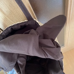 お話中　アジョリー　　夏向け　手提げ　の画像
