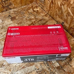 (s7423) 未使用品 キャノン 純正 トナーカートリッジ CRG-418BLKVP 2本パック ブラック 事務用品 事務所 店舗の画像