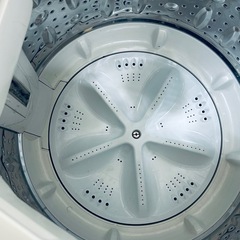 美品 洗濯機 5kg 一人暮らし 2017年製 動作確認済みの画像