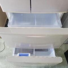 SHARP　シャープ　6ドア冷蔵庫　観音開き　SJ-XF44X　中古　リサイクルショップ宮崎屋住吉店25.8.21の画像